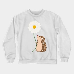 Daisy Hedgehog Crewneck Sweatshirt